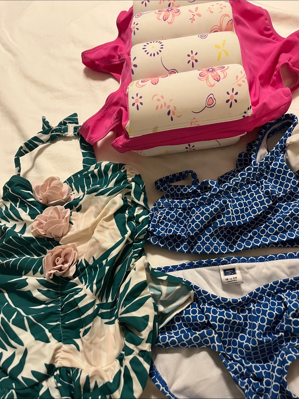 18-24 months swim lot 2 swim suits Janie & jack and Lamandii